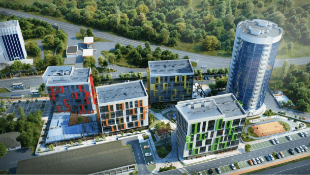 Блочный тепловой пункт для многофункционального центра Академия (г. Симферополь)