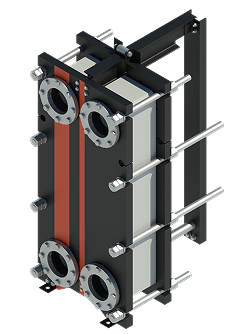 Мини 3D теплообменника UT 44