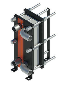 Мини 3D теплообменника UT 5