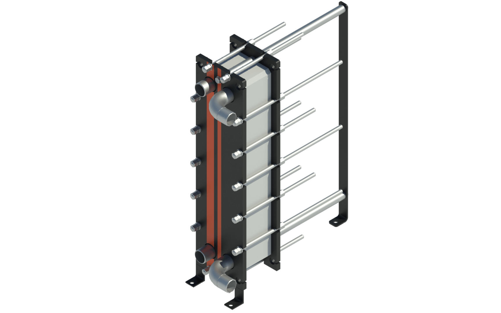 Аппарат теплообменный пластинчатый разборный UT15