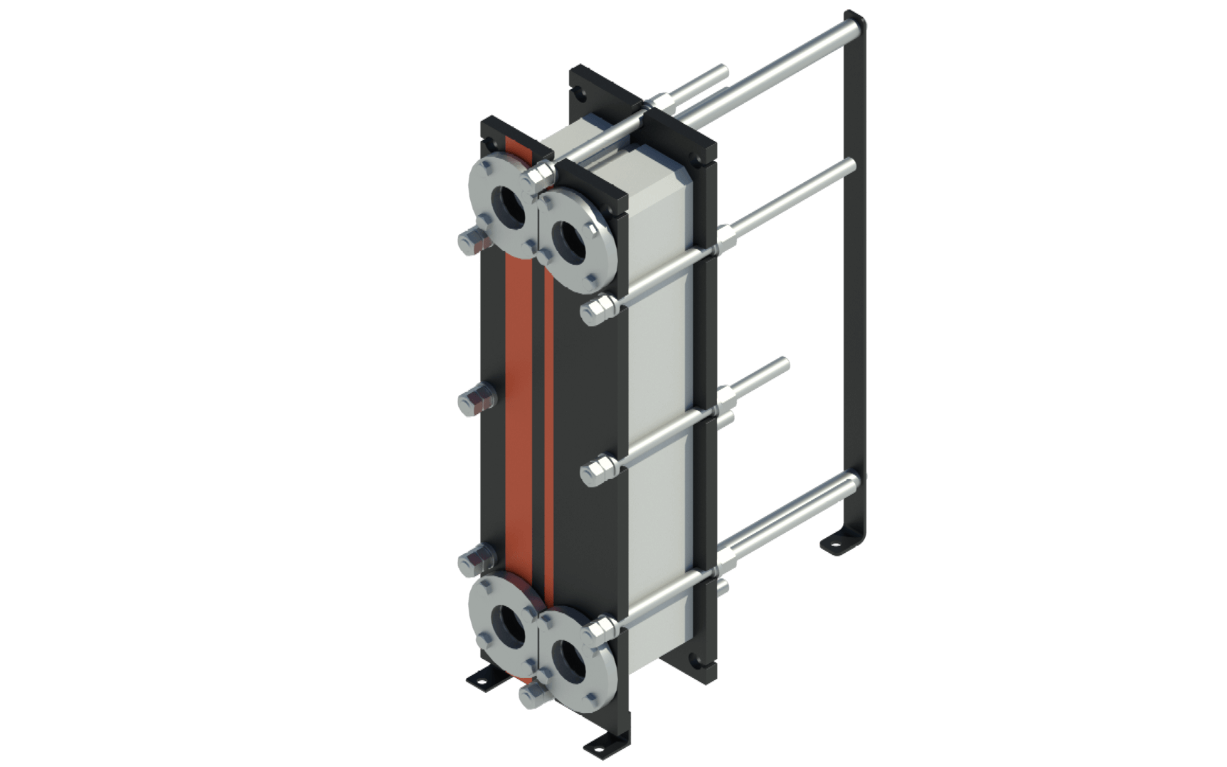 Аппарат теплообменный пластинчатый разборный UT25