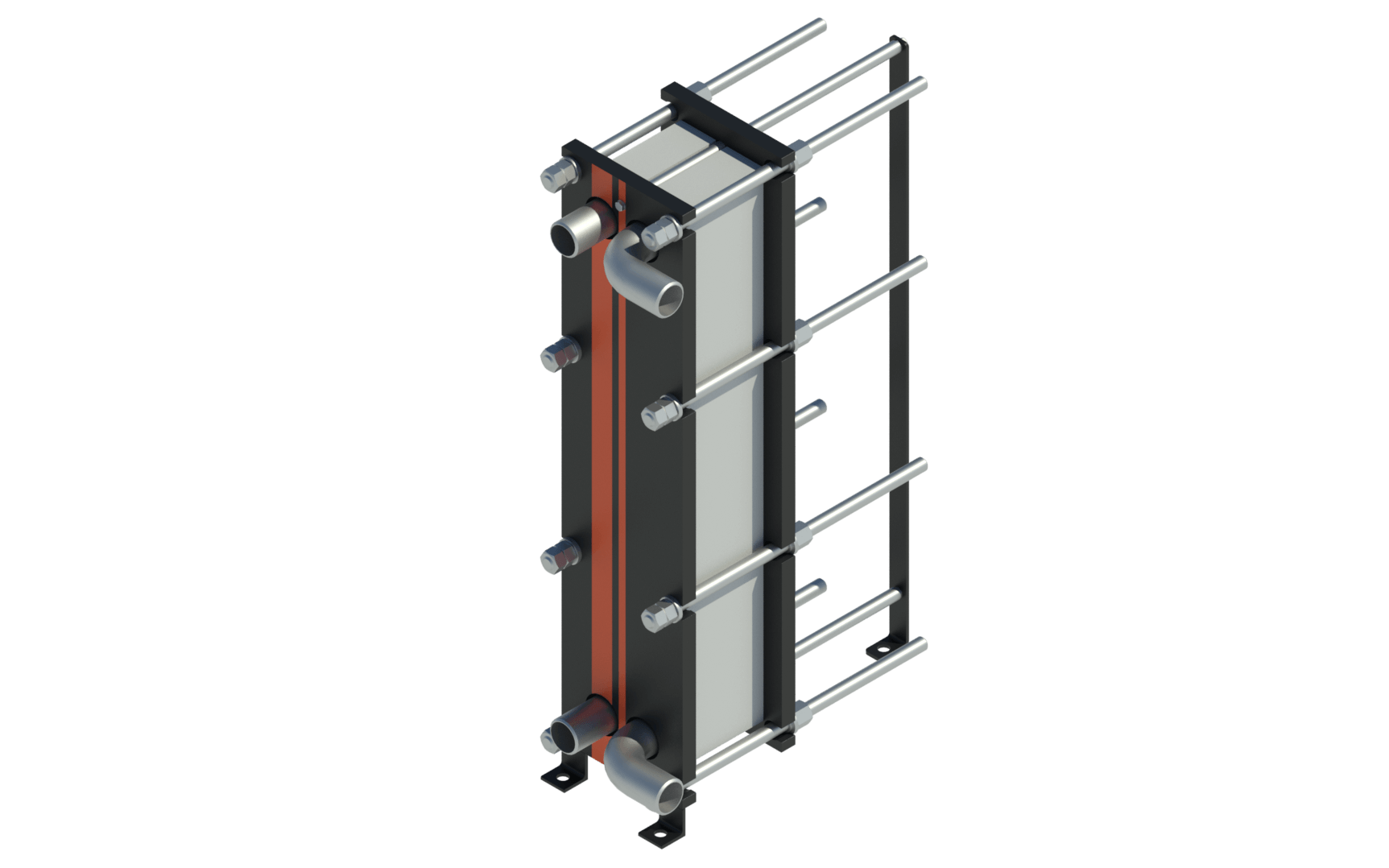 Аппарат теплообменный пластинчатый разборный UT7